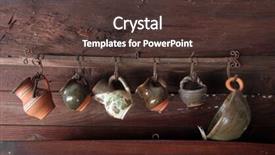  Presentation with pantry - Colorful slides enhanced with farmhouse pantry in old country backdrop and a tawny brown colored foreground