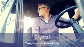  Presentation with farming - Slide set consisting of farming-agriculture-and-people-concept background and a ocean colored foreground