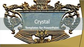  Presentation with signboard - Amazing presentation design having fascia - grand signboard isolated backdrop and a gray colored foreground