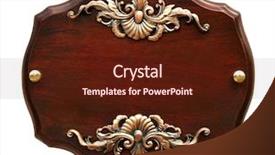  Presentation with signboard - Presentation consisting of fascia - grand wood signboard isolated background and a tawny brown colored foreground