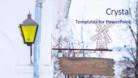  Presentation with pottery museum - Colorful slide deck enhanced with fascia - museum signboard in kostroma russia backdrop and a sky blue colored foreground