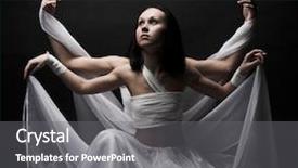  Presentation with horses and girls - Presentation theme having fascia - portrait of two girls background and a  colored foreground