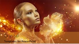  Presentation with jewelry gold - Slide set enhanced with fashion-gold-jewelry-a-luxurious background and a gold colored foreground