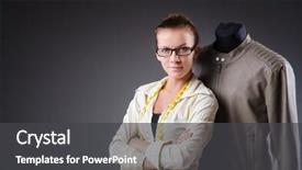  Presentation with hitler jewish holocaust clothing - Colorful slide deck enhanced with fashion industry - woman tailor working on clothing backdrop and a  colored foreground