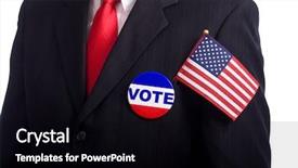  Presentation with politics - Beautiful presentation featuring fashion politics - man wearing a blue business backdrop and a  colored foreground