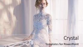  Presentation with batik fabric beautiful of art - PPT layouts consisting of fashion portrait of beautiful gorgeous background and a lemonade colored foreground