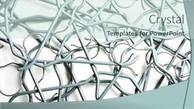  Presentation with retail store - Cool new slides with fashion retail store hanging shirt clothing hanger backdrop and a sky blue colored foreground