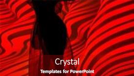  Presentation with black light - Beautiful PPT theme featuring fashion-shot-beautiful-female-model backdrop and a crimson colored foreground