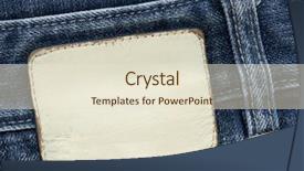  Presentation with jeans - Amazing slide deck having can be used as background backdrop and a lemonade colored foreground