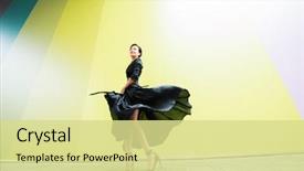  Presentation with black girl - Audience pleasing slide deck consisting of fashion woman young beautiful chinese backdrop and a blonde colored foreground