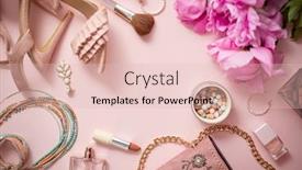  Presentation with fashion accessories - Beautiful slide deck featuring fashion-women-stylish-accessories-outfit backdrop and a lemonade colored foreground