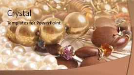  Presentation with jewelry - Amazing slide deck having fashion jewelrys fashion jewels - fashionable jewelry on white background backdrop and a coral colored foreground