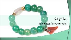  Presentation with precious alloy - Slide deck consisting of fasion - jewelry made of precious stones background and a  colored foreground