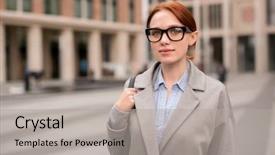  Presentation with toxic work environment - Amazing PPT layouts having fasion - young manager in eyeglasses looking backdrop and a light gray colored foreground