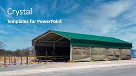  Presentation with build - Cool new PPT layouts with fast-build-temporary-mobile-warehouse backdrop and a teal colored foreground