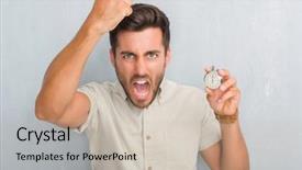  Presentation with young grey maine coon cat - Slide deck consisting of fast furious - handsome young man over grey background and a soft green colored foreground