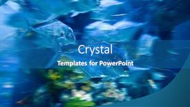  Presentation with fish aquarium - Amazing presentation design having fast-moving-fish-in-underwater backdrop and a teal colored foreground