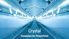  Presentation with trains - Cool new presentation theme with fast moving trains on underground backdrop and a teal colored foreground