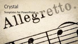  Presentation with vintage music - Theme consisting of fast quickly and bright music background and a lemonade colored foreground