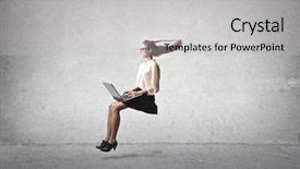  Presentation with speed - Amazing presentation design having fast reading - internet speed backdrop and a light gray colored foreground