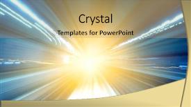  Presentation with transportation train - Beautiful theme featuring fast train passing railway backdrop and a yellow colored foreground