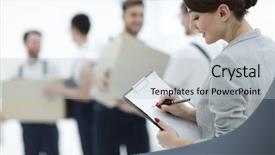  Presentation with cargo transportation - Beautiful slide deck featuring faster - team of professionals engaged backdrop and a light gray colored foreground