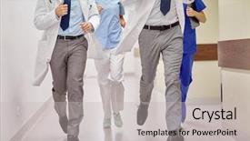  Presentation with healthcare - PPT theme enhanced with fasting health - healthcare people and medicine concept background and a light gray colored foreground