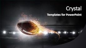  Presentation with game - Slides consisting of fastpitch - it is game time mixed background and a black colored foreground