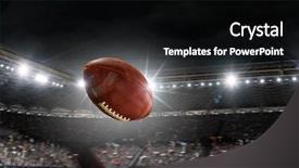  Presentation with game - Presentation design having fastpitch - it is game time mixed background and a  colored foreground