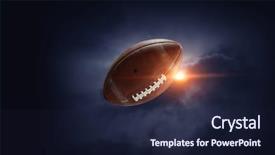  Presentation with game - Presentation design having fastpitch - it is game time mixed background and a  colored foreground