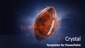  Presentation with game - PPT theme having fastpitch - it is game time mixed background and a  colored foreground