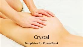  Presentation with fat - Audience pleasing slide deck consisting of fat cells - legs and buttocks woman massage backdrop and a lemonade colored foreground