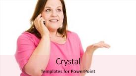  Presentation with fat - Presentation featuring fat cells - pretty plus sized woman having background and a coral colored foreground