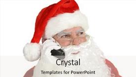  Presentation with cell biology 3d - Presentation theme featuring fat cells - santa clause smiles and talks background and a  colored foreground