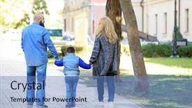  Presentation with ondes son - Theme enhanced with fat kid fat adult - overweight couple with son background and a teal colored foreground