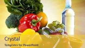  Presentation with vitamin - Slide deck featuring christmas background with decorations on winter snow background top view with copy space background and a mint green colored foreground