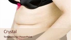  Presentation with fat - Amazing presentation design having fat woman trying to put backdrop and a lemonade colored foreground