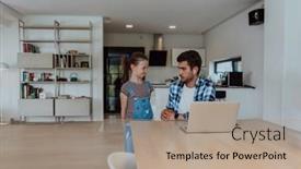  Presentation with family talking - 