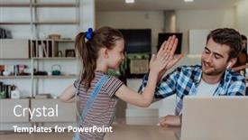  Presentation with family talking - 