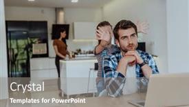  Presentation with family talking - 