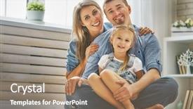  Presentation with holy family the child jesus - Beautiful presentation featuring father and mother mum dad backdrop and a  colored foreground