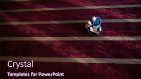  Presentation with quran - Colorful presentation theme enhanced with father-and-son-reading-holly backdrop and a wine colored foreground