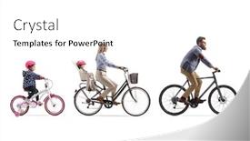  Presentation with mother child - PPT layouts enhanced with father-mother-and-two-girls background and a white colored foreground