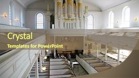  Presentation with peter - Audience pleasing presentation consisting of founding fathers - st peter's church interior backdrop and a  colored foreground