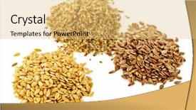  Presentation with fatty acid - Beautiful presentation featuring fatty acid - heaps of brown golden backdrop and a yellow colored foreground