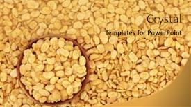  Presentation with vegan vegetarian diet - Audience pleasing PPT layouts consisting of fava-beans-for-a-healthy backdrop and a yellow colored foreground