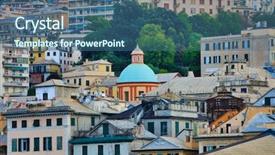  Presentation with port popular - Amazing slide set having favorites - historic seaport of genoa genova backdrop and a ocean colored foreground