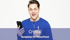  Presentation with young happy people smiling - Presentation theme enhanced with favorites - life style happiness emotional background and a ocean colored foreground