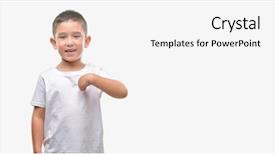  Presentation with dark - PPT theme with fe love esperanza - dark haired little child background and a white colored foreground