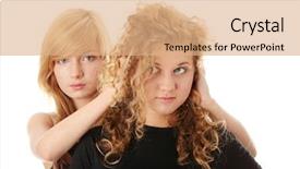  Presentation with censorship - Colorful PPT layouts enhanced with perception fear - don't listen - censorship concept backdrop and a coral colored foreground